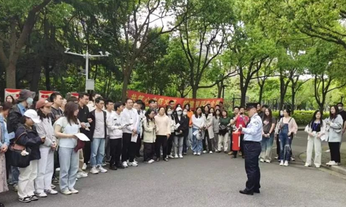 【筑牢消防屏障 守护校园安全】三毛保安驻复旦大学江湾校区保安队开展消防演练