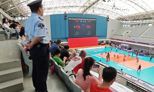 【“气”势如虹 “排”出精彩】三毛保安圆满护航上海明日之星排球争霸赛