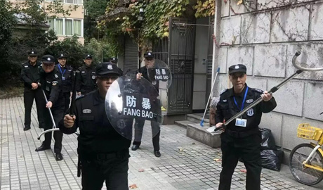 【全覆盖、无死角、零容忍】三毛保安为银行稳健运营护航